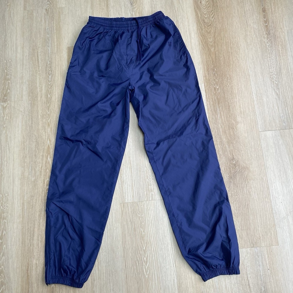 Vintage 90s JCPenney 1996 Olympics USA Windbreaker Track Pants Sz M Navy Blue